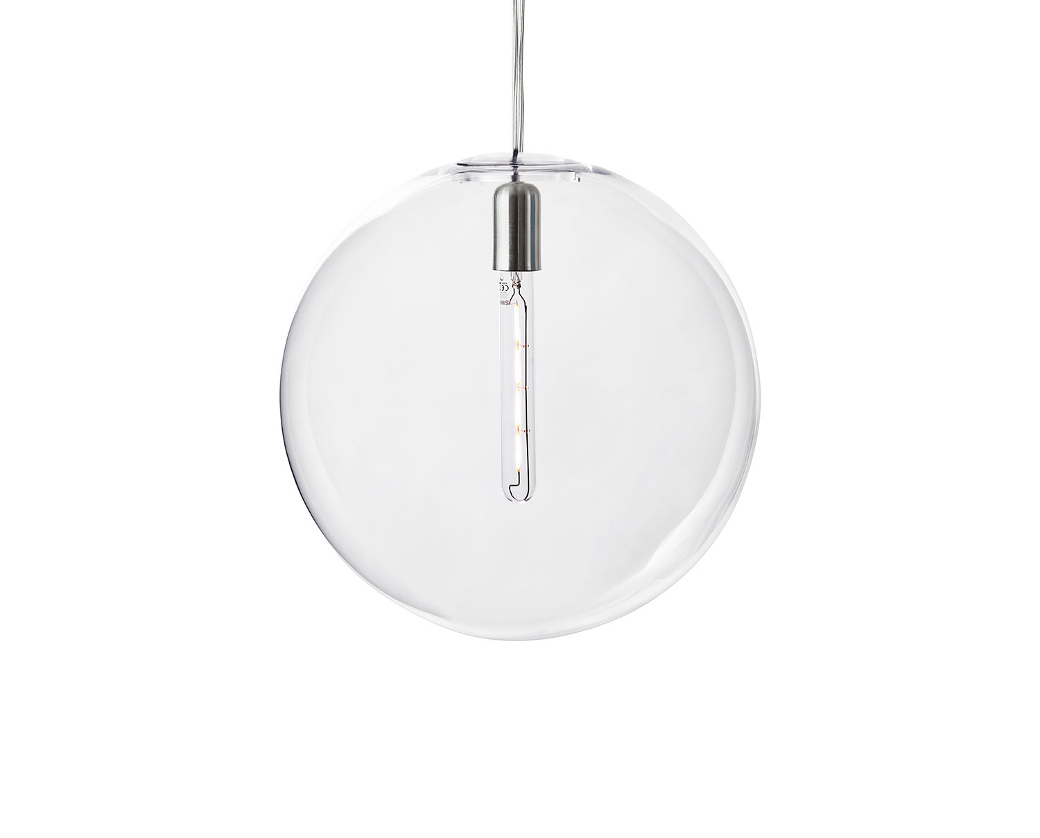 Luna Lampa Large Clear Inkl Glödlampa Design House Stockholm