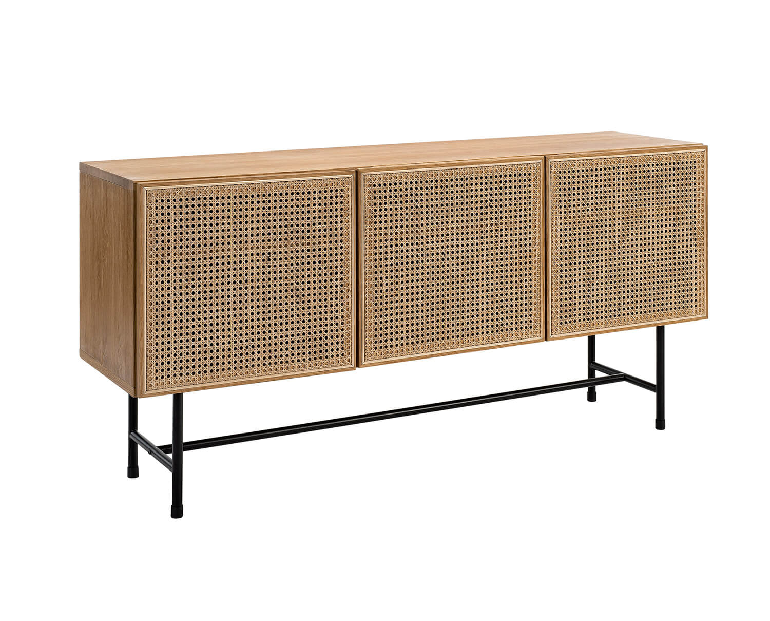 Racquet sideboard Metallben Hans K Tibergs Möbler