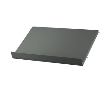 String Tidskriftshylla Trä 58x30 Mörkgrå