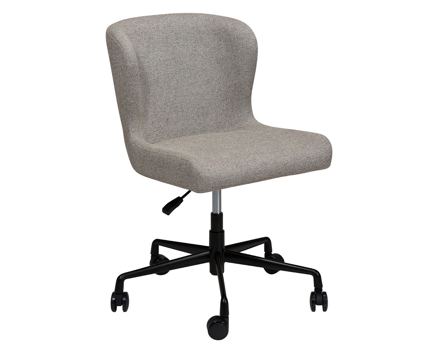 Glam Skrivbordsstol Tyg Pebble Earth Bouclé