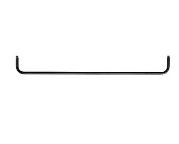 String+ Stång 78 cm - för till Hallen eller Garderoben Svart