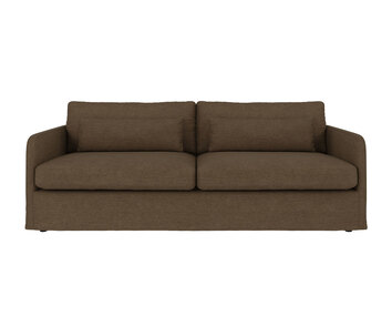 Peyton Soffa 3-sits i tyget Ursula 514 Grön-Brun