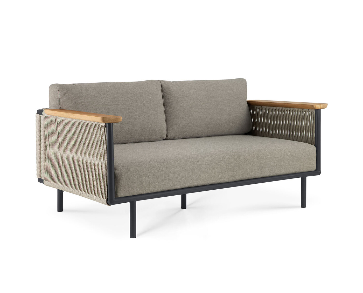 Corbey Outdoor Loungesoffa i tyget Silt