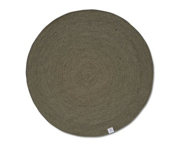 Merino Matta Rund | 160 Mörkgrön