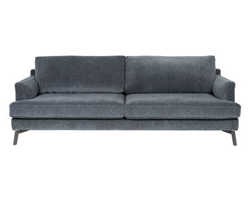 Saga Soffa 4-sits i tyget Nomi Grey