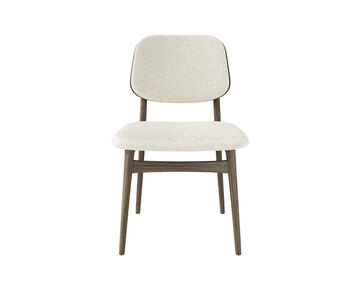 Carl Stol Vit Tygsits / Rökoljad Ek