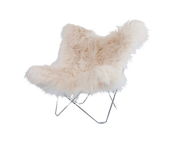 Iceland Mariposa Fåtölj Wild White Chrome