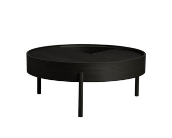 Arc Soffbord Svartmålad Ask