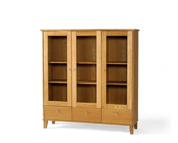 Ekliden Vitrinskåp 3-dörrar