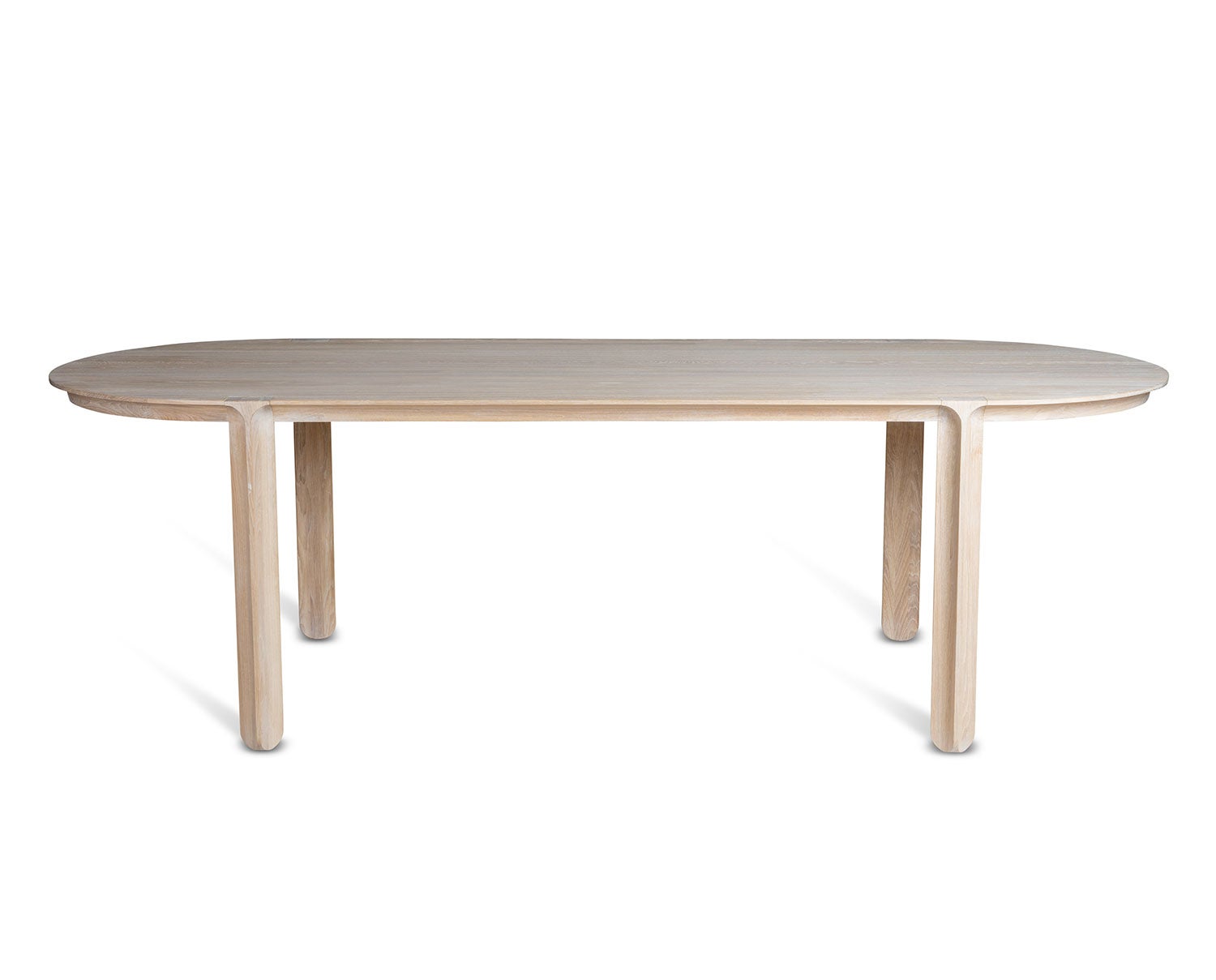 Amor Matbord Ovalt Vit Vaxolja