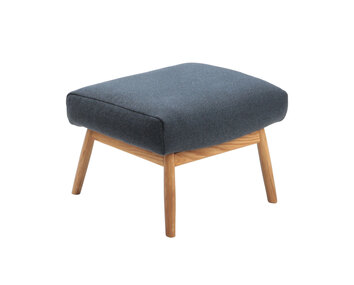 Padova Fotpall med ben i ek