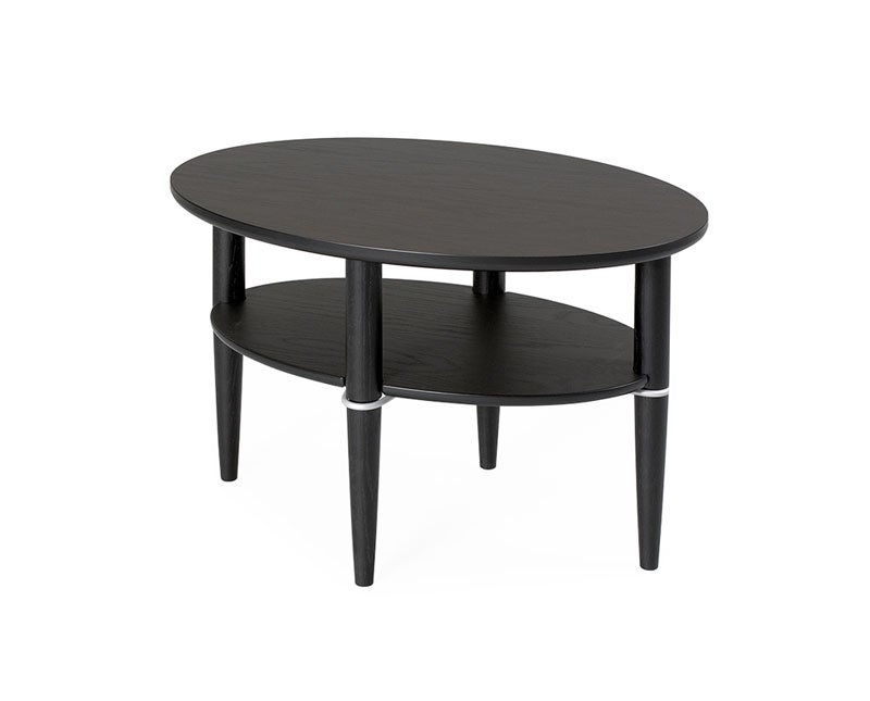 Madrid Lampbord | Svartbetsad Ek