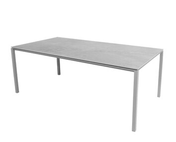 Pure-matbord-cane-line-5085AI_P200X100COG_3076-light-grey-fossil-grey