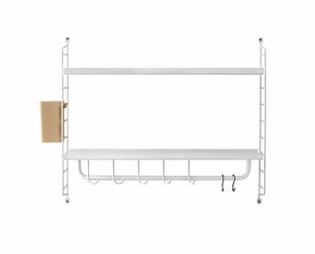 String badrums-kit Vit