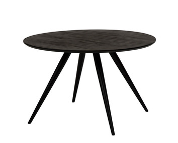 eclipse round table grey stained