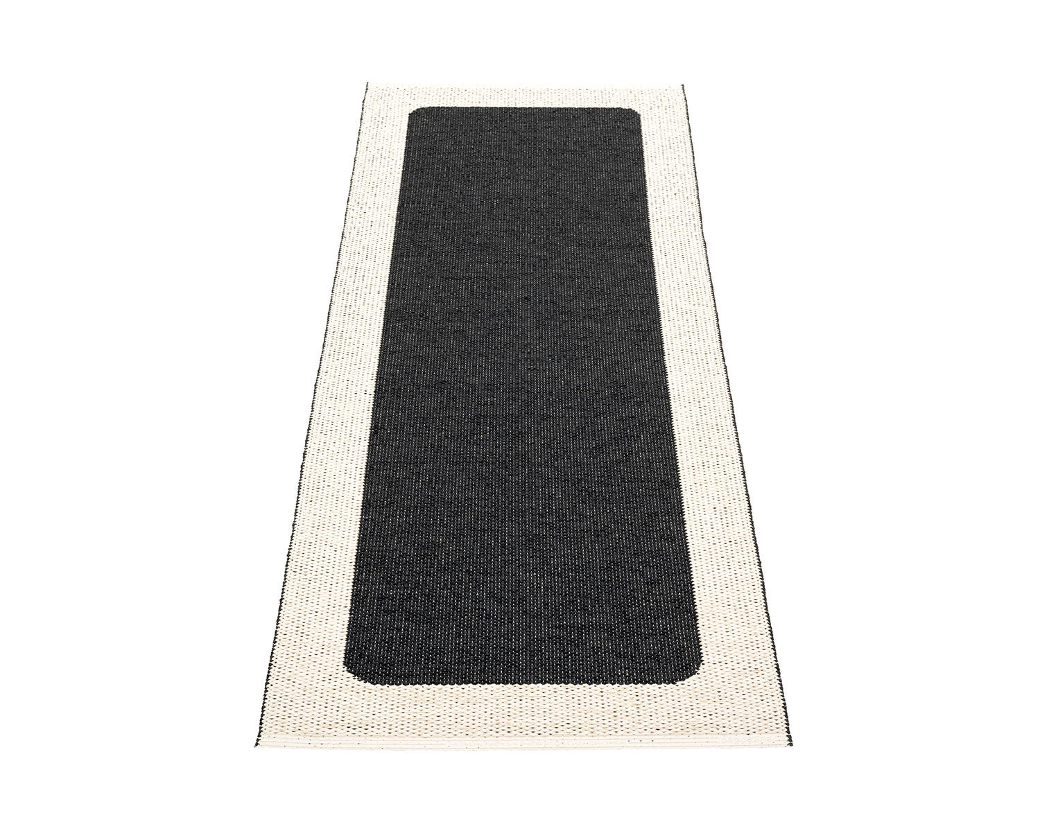 Ilda Gångmatta Black 70x180 Baksida