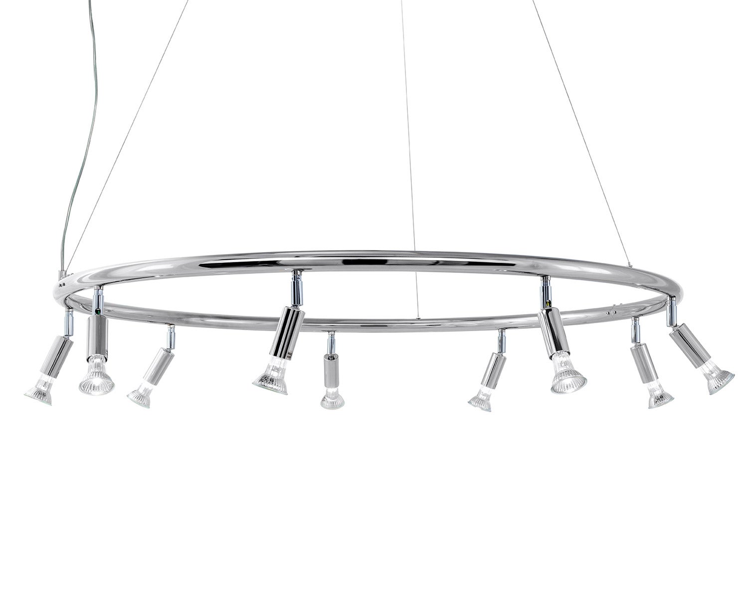 Stark Taklampa Rund Förnicklad