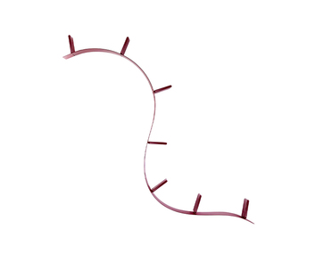 Bookworm Bokhylla 7 Vinröd