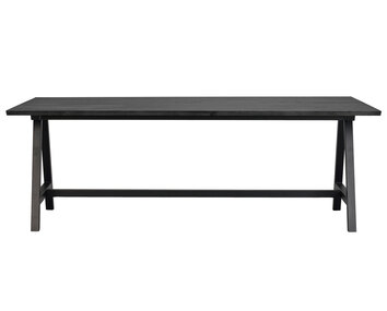 Carradale matbord, svart ask, ben A | Rowico