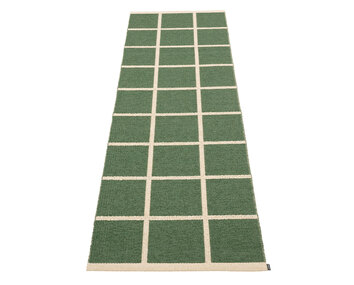 Criss Gångmatta i färgen Leaf
