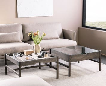 Optic Soffbord Rektangulärt med dekorativa detaljer