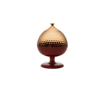 PUMO Skål Amber / Brick Red