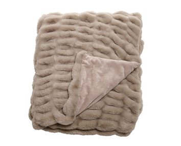 Fluffy-pläd-beige-1