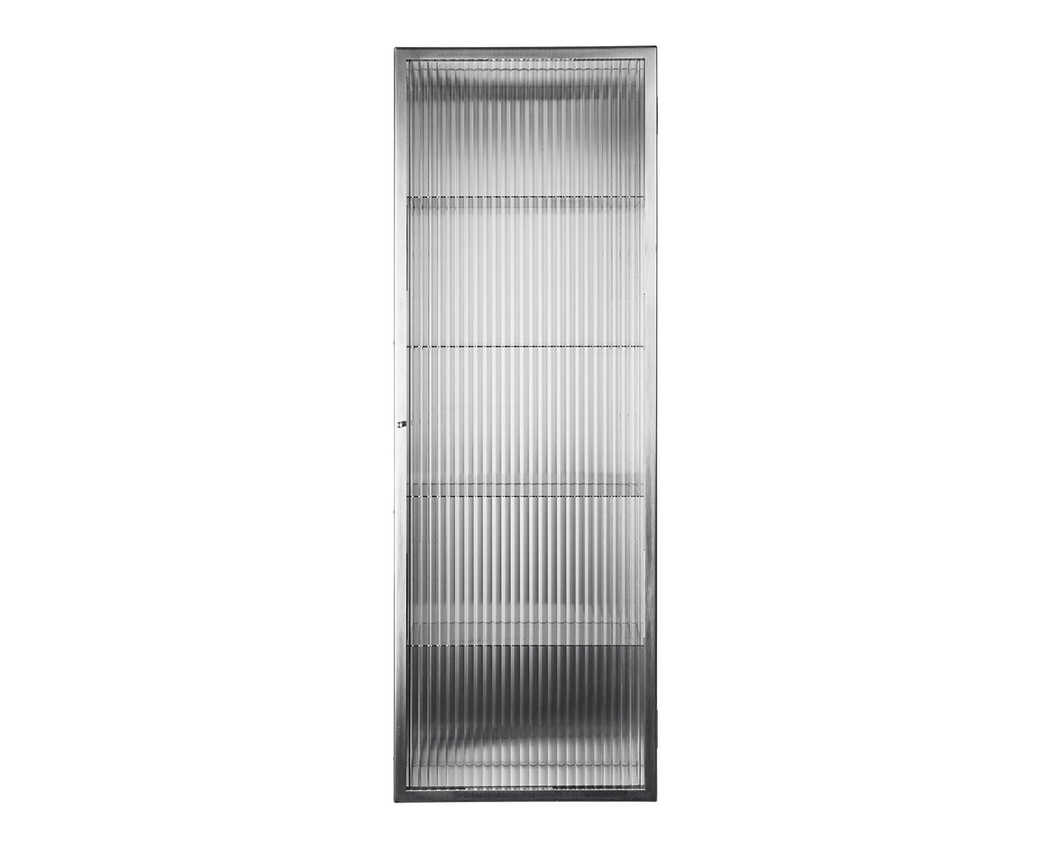 Ferm-Living-Haze-Wall-Cabinet-100x35-Brushed-Stainless-Steel
