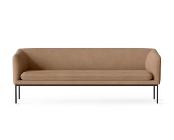 Turn Soffa 3-sits i tyget Hot Madison 695 Sand