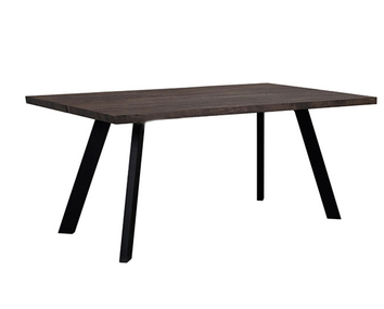 Fred matbord 170 cm i mörkbrun ek