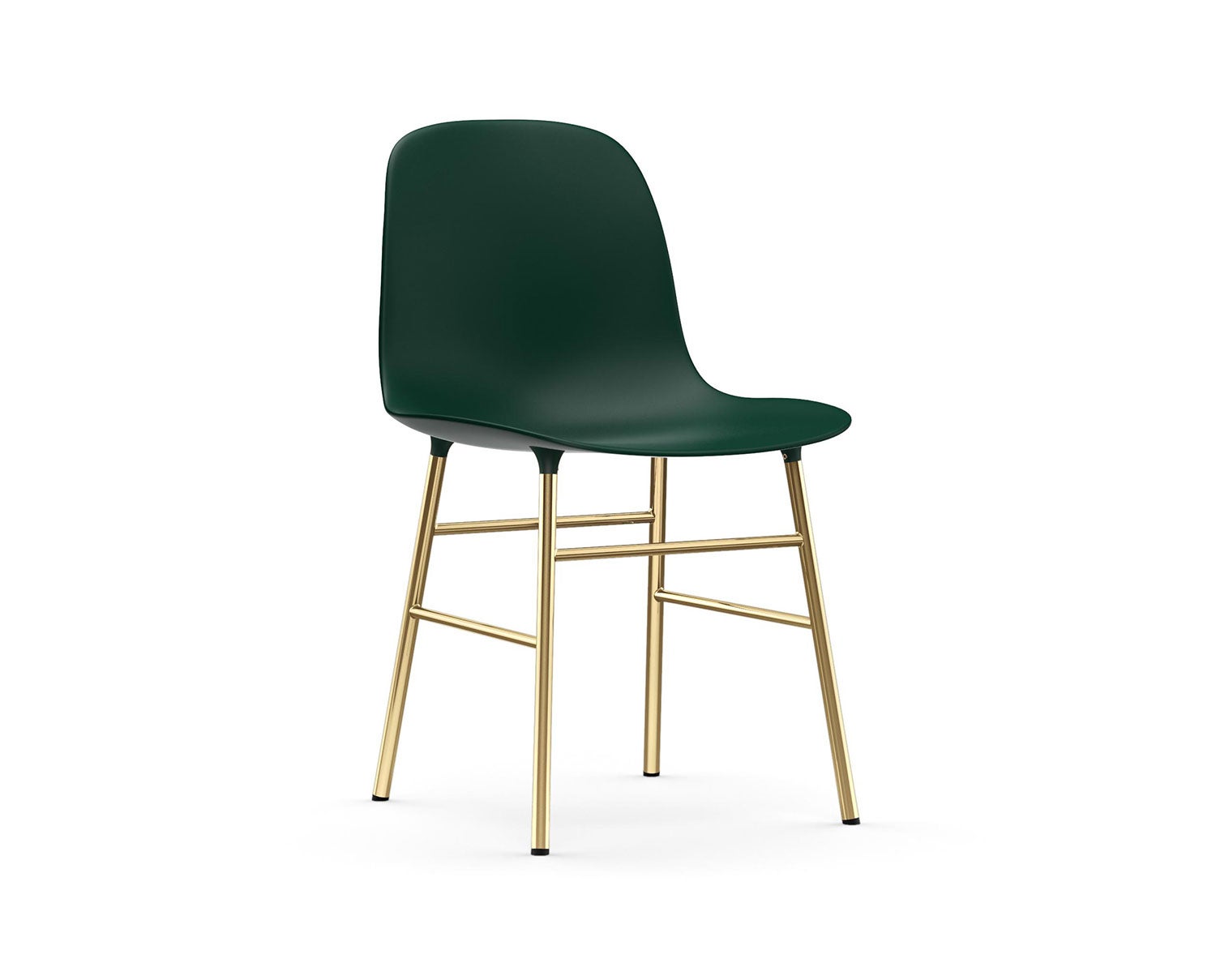 Form Stol Oklädd, Mässing