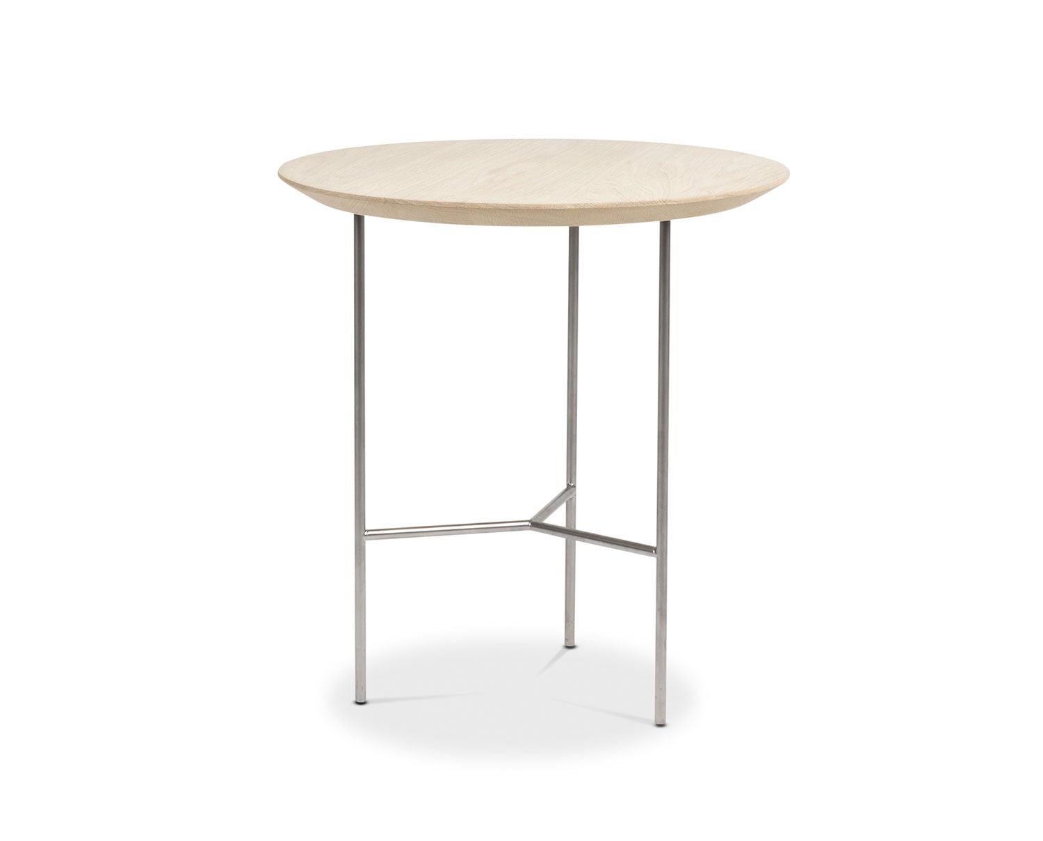 Tribeca-Sidobord-Såpad-Rustik-Ek-Satinkromade-Ben