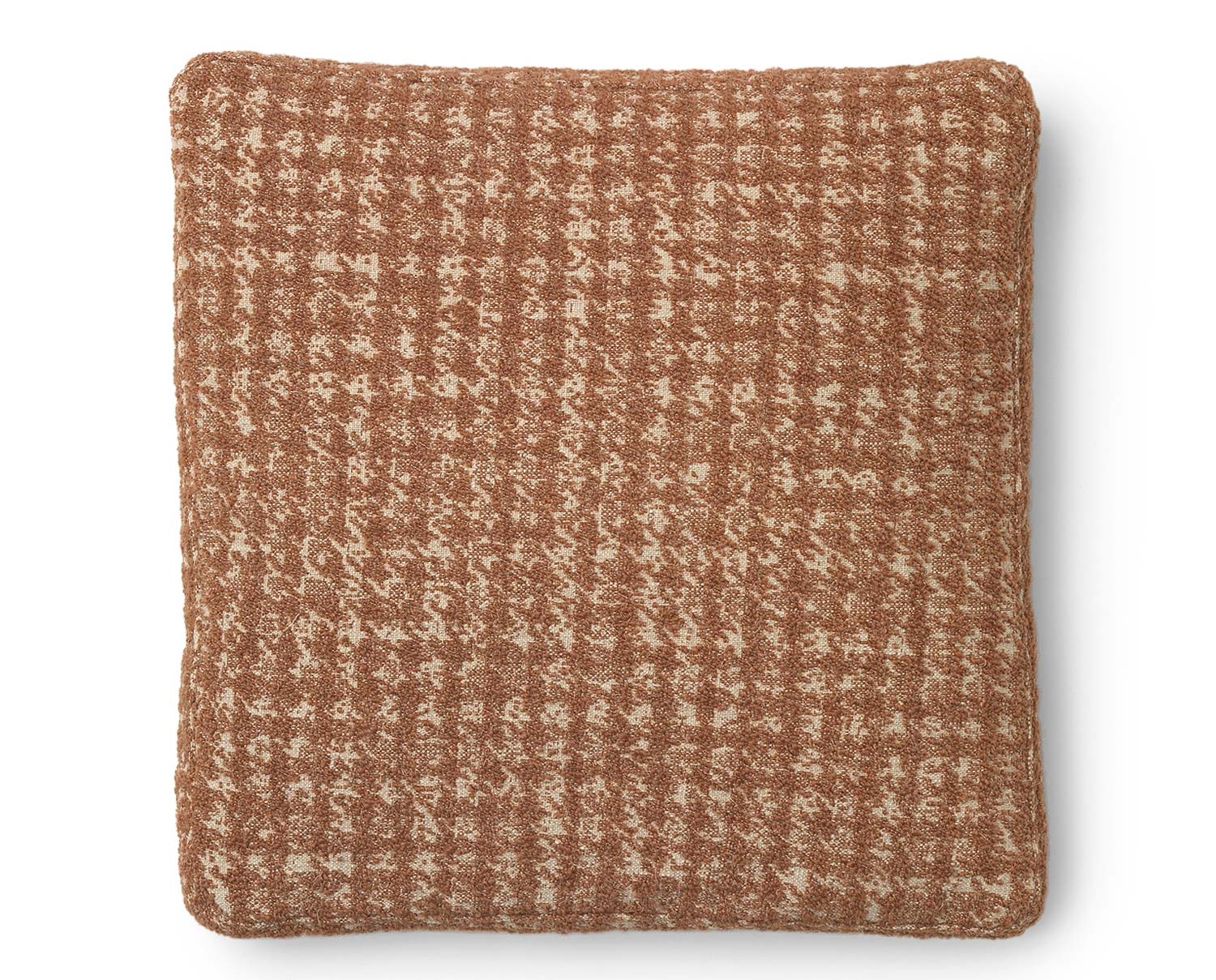 Betty Kudde 48x48 | Jacquard tyg Orange
