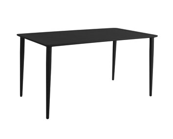 Nimes Matbord 140x78 Svart Brafab