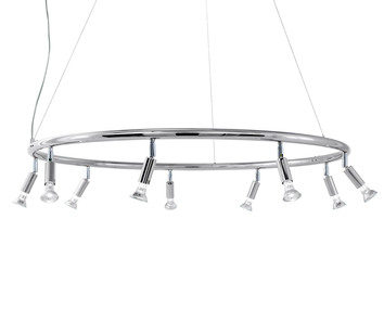 Stark Taklampa Rund Förnicklad