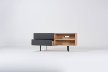 Fina sideboard 150 ek / svart Nero