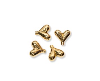 Hjerta Knopp i mässing