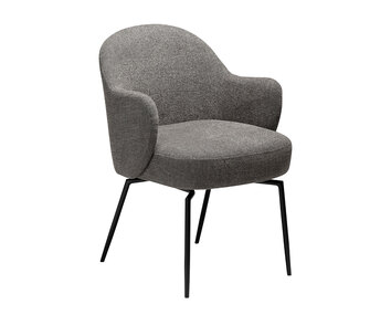Dan-Form-Bae-Swivel-Chair-Pebble-Earth-Boucle