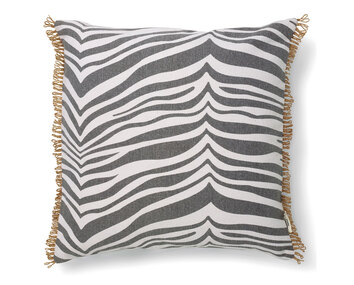 Zebra Kudde | 50x50 Titanium