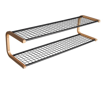 Anna-Skohylla-100CM-Svart-Ek