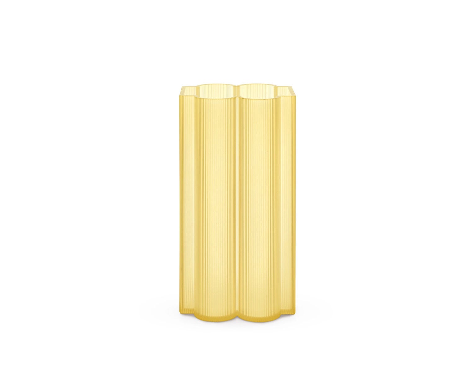 Kartell-Okra-Vase-H34-Yellow