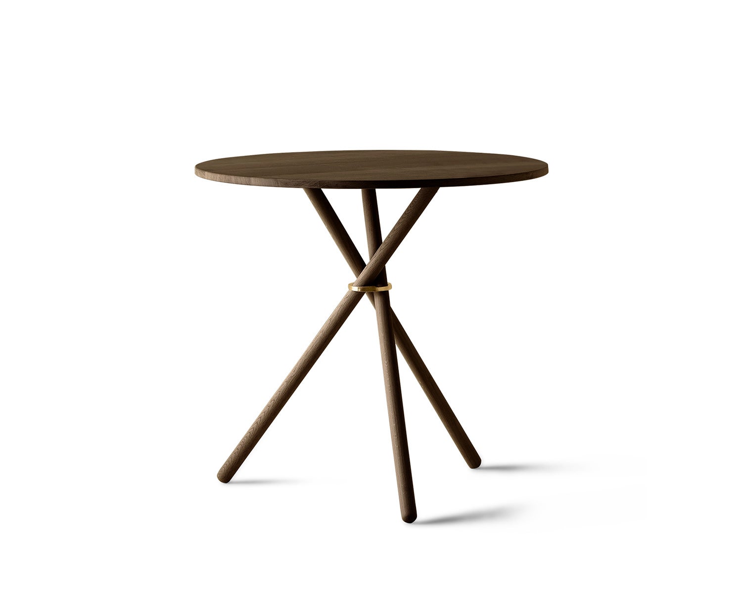 Aldric Cafébord Mörk Ek