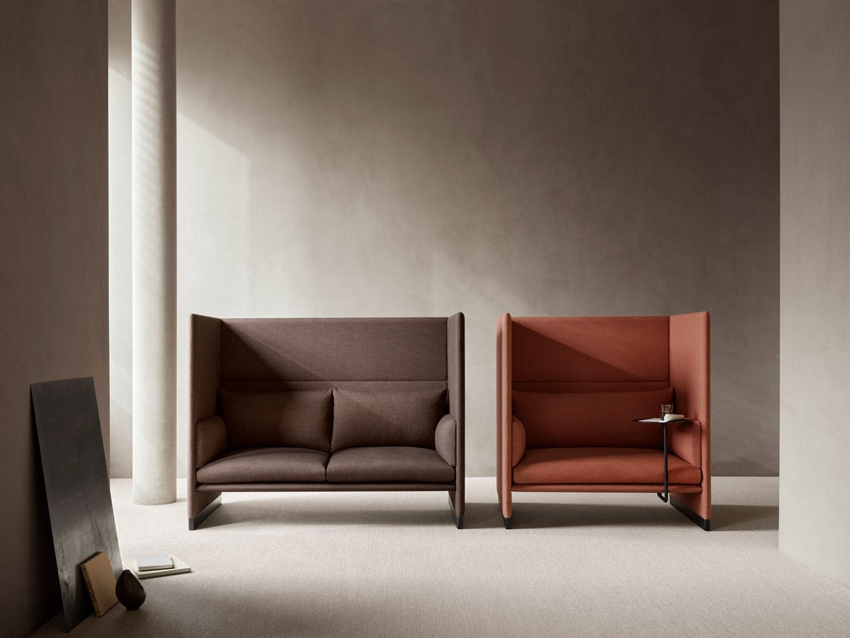 Case 2-sits Soffa bredvid Case 1,5-sits Soffa