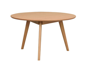 Yumi soffbord Ø90 cm i ek