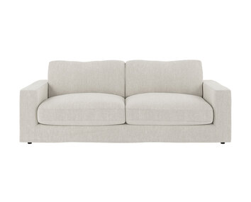 Langdon Soffa 3-sits i tyget Casual 10 Benvit