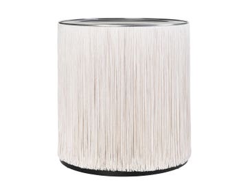 Model 597 Golvlampa från Gubi med nylonfransar