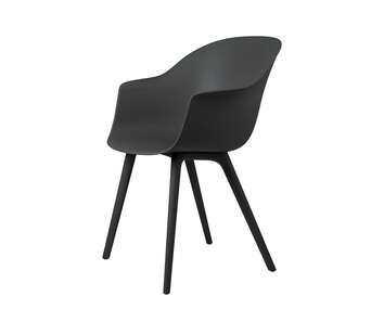 Bat Stol i plast med plastben