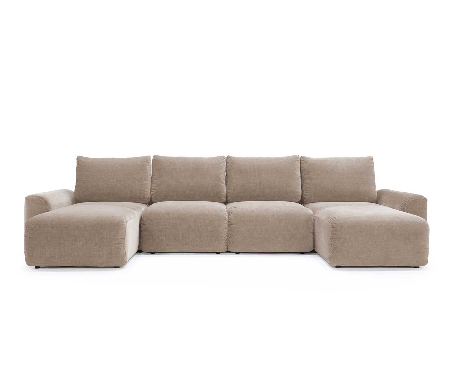 Innovation-Norum-Sofa-Bed-U-Shape-Chunky-Arms-417-Esina-Mocha