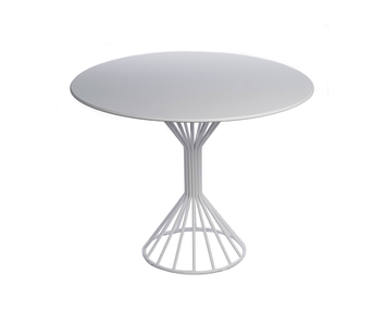 Roots Cafébord 96 centimeter Vit