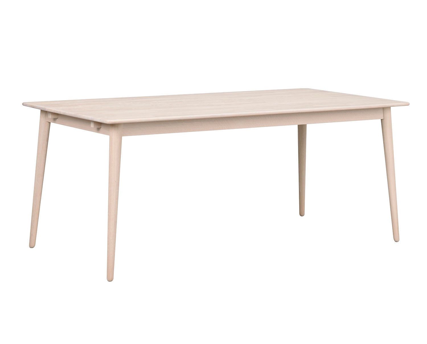 Tyler matbord rektangulärt 180 cm i vitpigmenterad ek